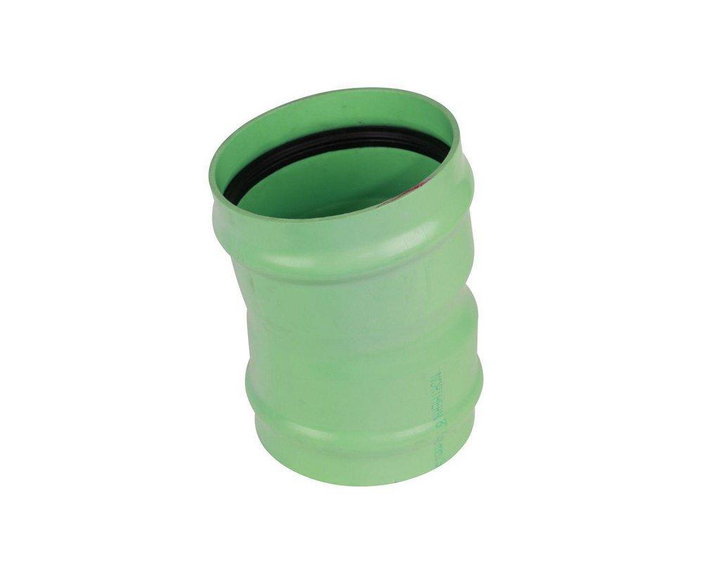 TRENCH TOUGH PLUS Gasket 11-1/4 Degree SDR 35 Plastic Sewer Elbow 