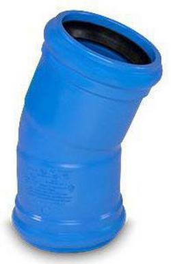 6 in. Bell End Gasket x Gasket Straight CL150 PVC 22-1/2 Degree Elbow for C900 Pipe