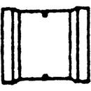 Multi-Fittings Corporation Blue Gasket CL150 C907 PVC Stop Coupling 