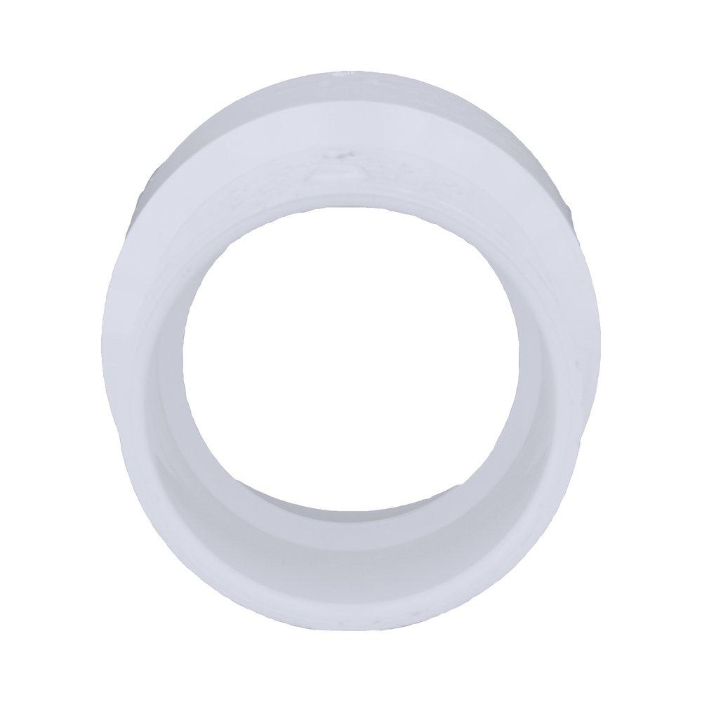 White PVC DWV x Sewer & Drain Coupling 