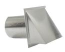 FAMCO&reg; Galvanized Damper Wall Vent Aluminum 