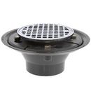 Jones Stephens Chrome Plated 2 in. Plastic Shower Drain 