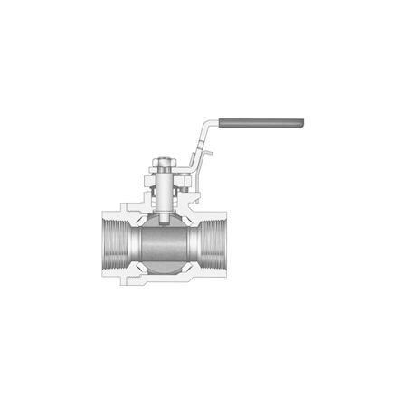 Velan Valve Stainless Steel Full Port NPT 2000# Ball Valve 