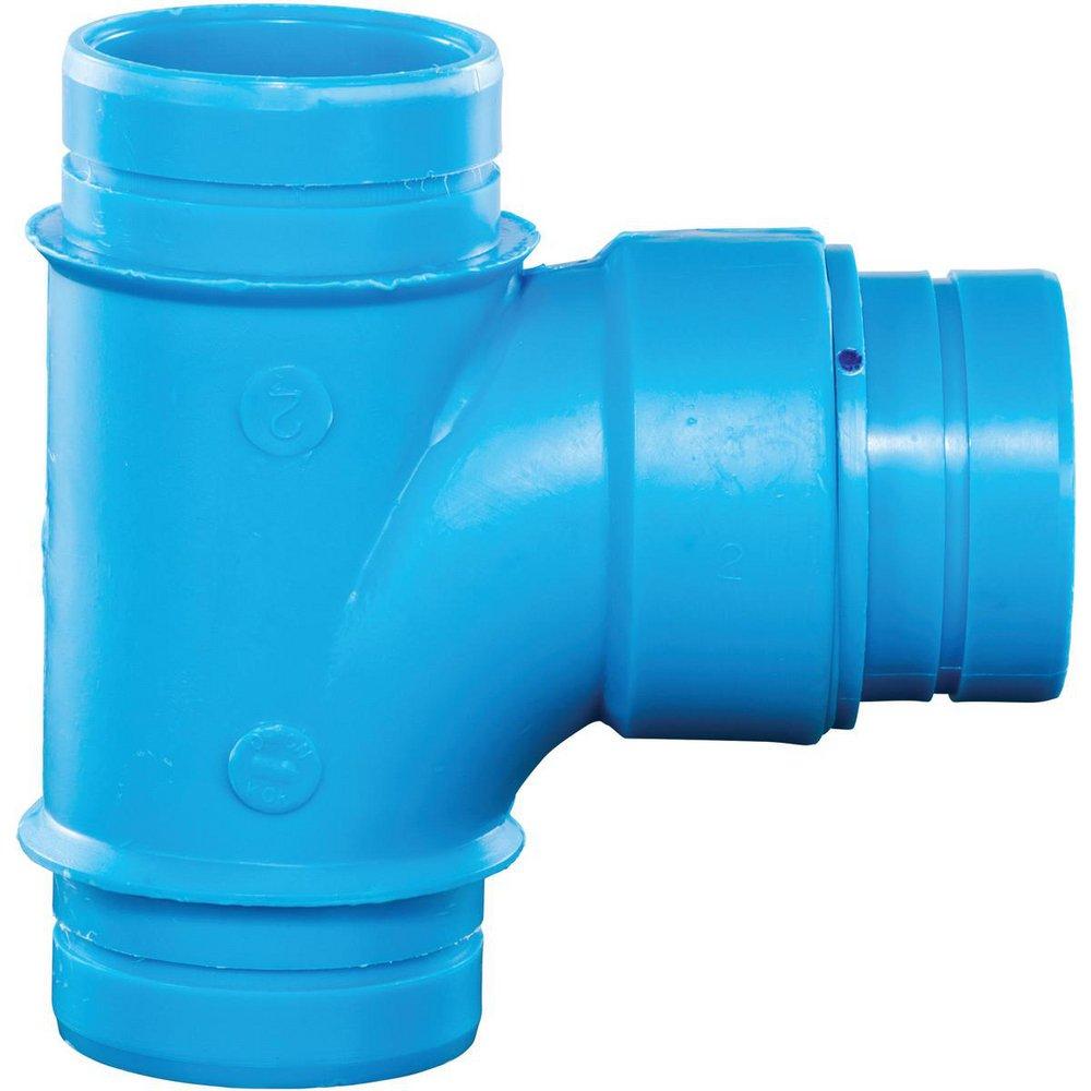 Orion Fittings Mechanical Joint Straight and Sanitary Polyethylene Tee 