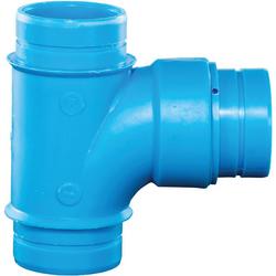 1-1/2 in. Mechanical Joint Straight and Sanitary Polyethylene Tee