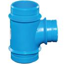 3 x 3 x 2 in. Mechanical Joint Reducing and Sanitary Polypropylene Tee