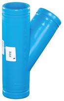 Orion Fittings Blue No Hub Polypropylene Double Wye 
