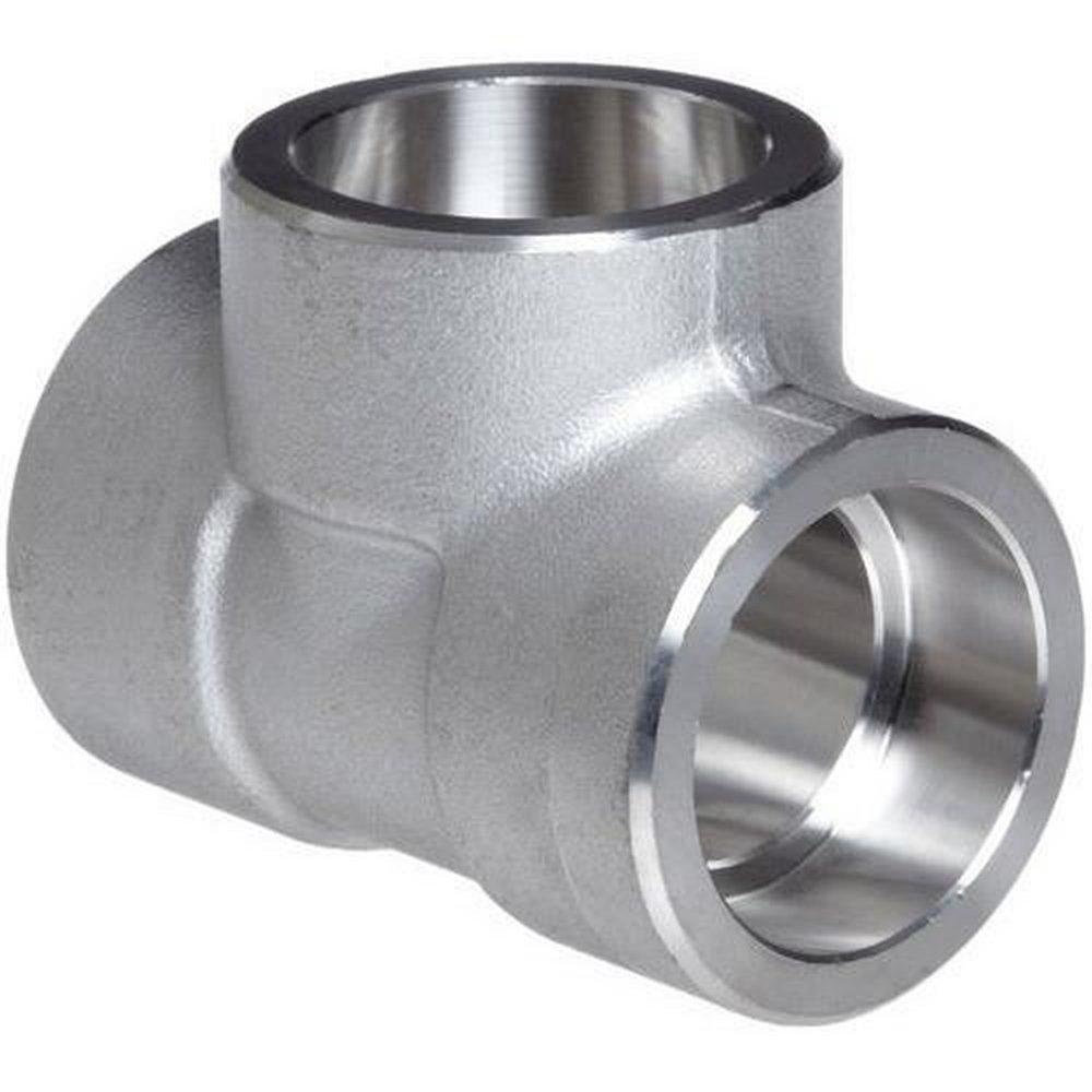 Socket Weld Global 316L Stainless Steel Reducing Tee 