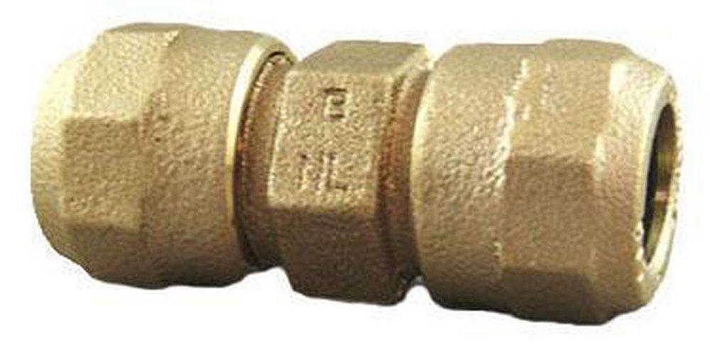 Cambridge Brass Compression Cast Brass Alloy Straight Coupling 