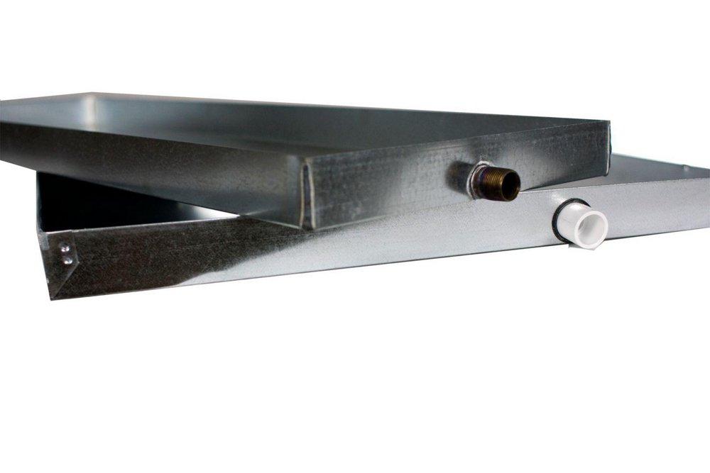 McDaniel Metals 32 x 2 in. Condensate Drain Pan 