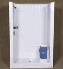 36 x 48 in. Shower with Left Hand Seat in White