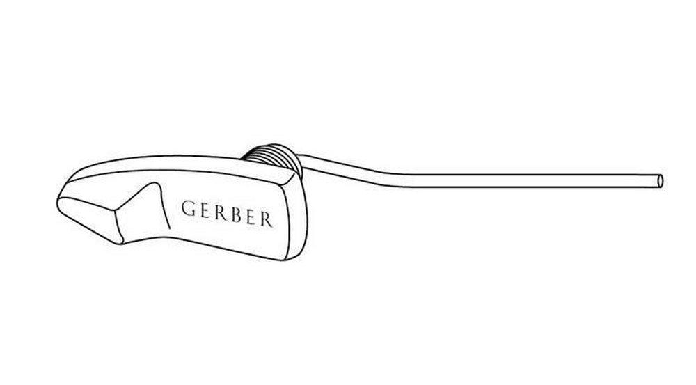 Gerber Plumbing Polished Chrome Left-Hand Trip Lever 