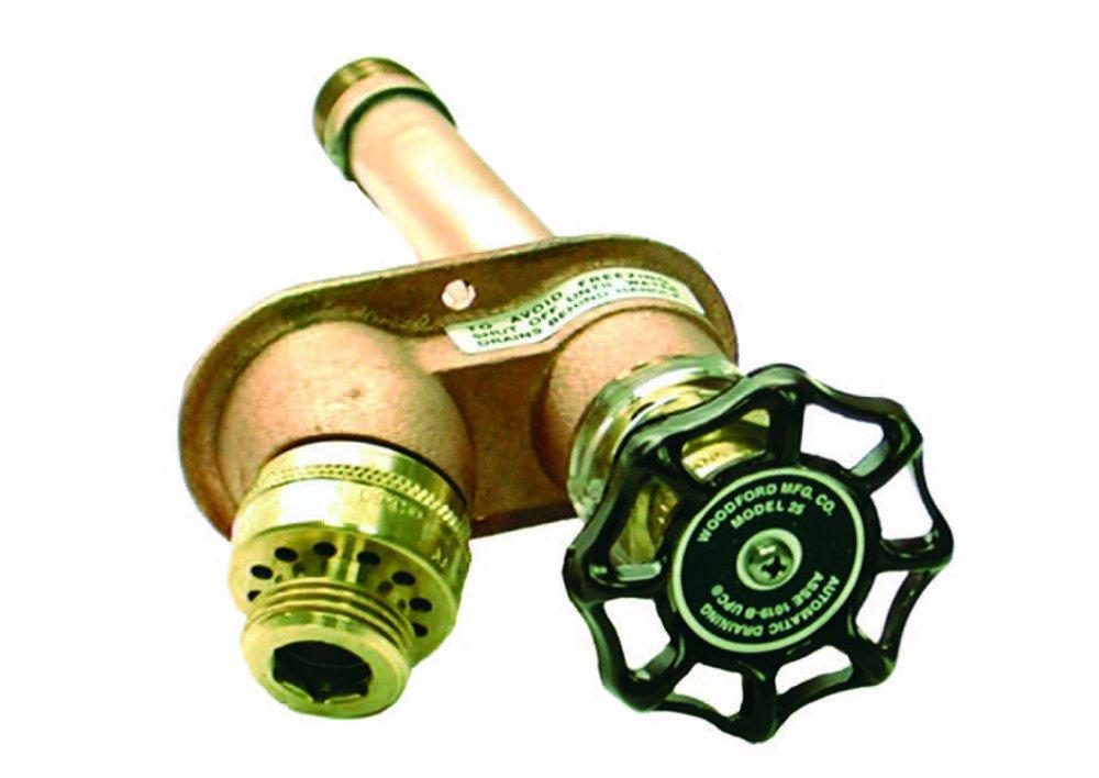 Woodford Manufacturing Brass Anti-siphon and Frost-proof Brass 1/2 x 3/4 in. Sillcock 