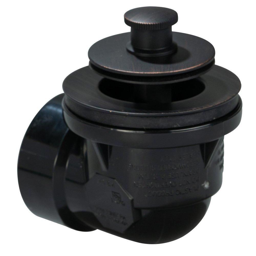 AB & A&trade; Venetian Bronze Plastic Push-Pull Drain 