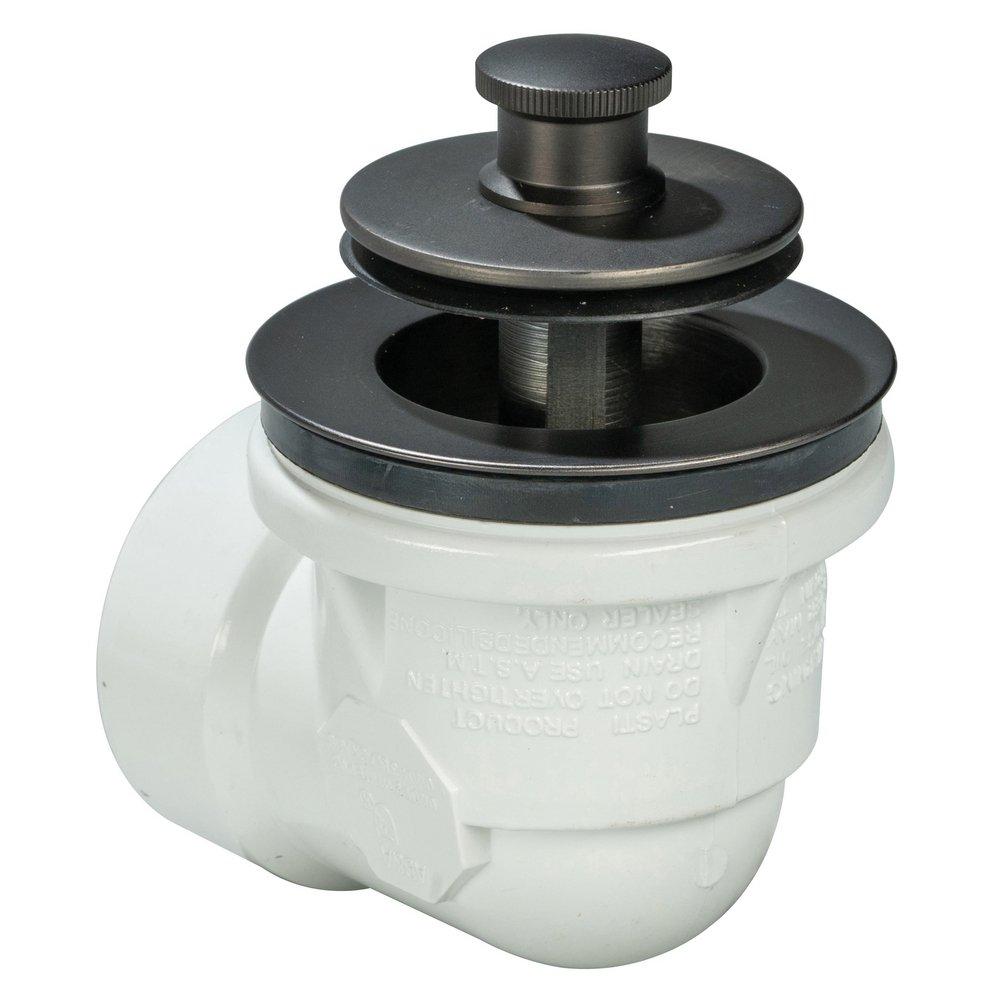 AB & A&trade; Oil Rubbed Bronze Plastic Push-Pull Drain 
