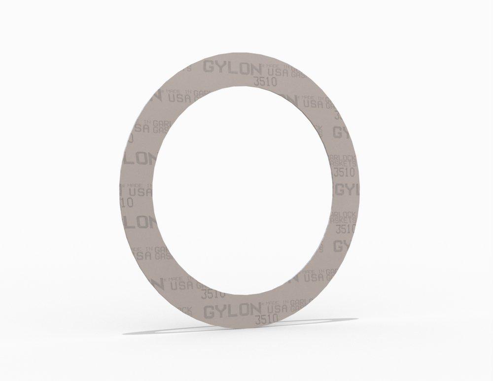 Garlock Off White 1/8 in. 500# Silicone Ring Gasket 