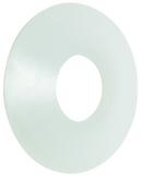 Sioux Chief White 3 in. Plastic Hinged Escutcheon 
