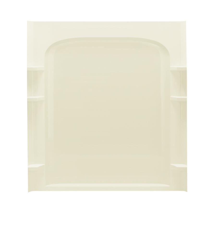 Sterling Biscuit 60 in. Shower Wall in Biscuit 