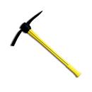 Nupla Corporation Black Pick Mattock with Grip Handle 