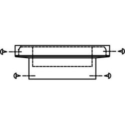 6 x 8 in. Gas Vent Increaser Aluminum