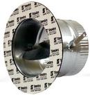 8 in. Round Adhesive Duct To Plain with Damper