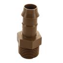 1/2 in. MPT Threaded x Barbed Plastic Adapter