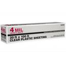 Sunbelt Plastics Clear 20 in. 4 mil Polyethylene Roll in Clear 