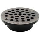 2 x 3 in. General Purpose ABS Drain with 4-1/4 in. Stainless Steel Round Strainer