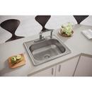 Dayton Elite Satin 25 x 22 in. Stainless Steel Single Bowl Drop-in Kitchen Sink in Elite Satin 