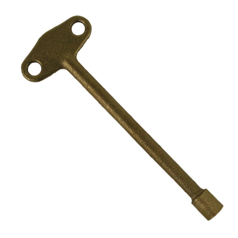 Jones Stephens Brass Log Lighter Valve Key 