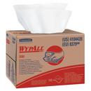 WypAll&reg; White Brag Box Wipes in White 