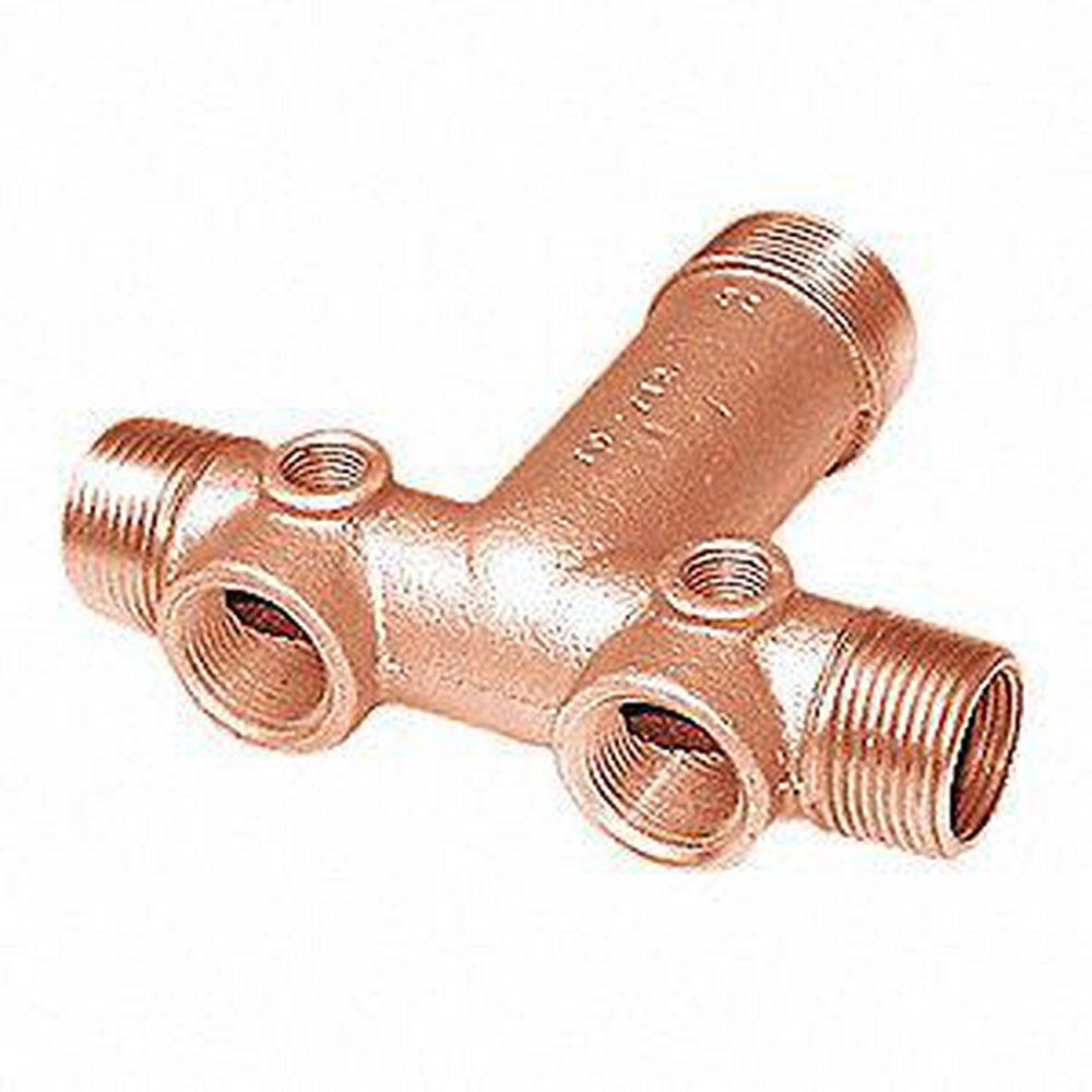 Simmons Manufacturing Silicon Bronze and Copper Female x Male Long Tank 