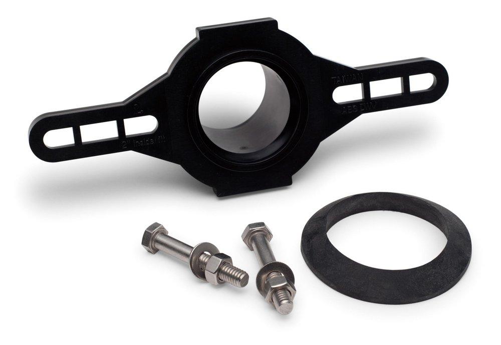 Sioux Chief Black 2 in. Plastic ABS Closet Flange 