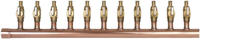 Sioux Chief Copper Male Sweat x Female Sweat Valve Manifold 
