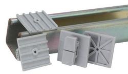 Plastic and Stainless Steel Grey Strut Pipe Clamp