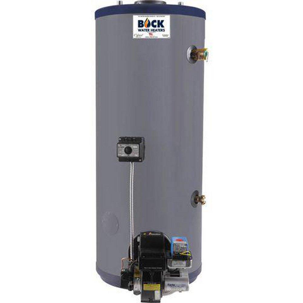 Bock Water Heaters Tall 415 MBH Commercial Oil Water Heater 