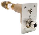 Zurn Stainless Steel Stainless Steel 1 x 3/4 in. FIPT and MIPT x GHT Wall Hydrant 