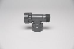 1 in. Swivel x MPT x Swivel Straight Schedule 40 PVC Manifold Tee