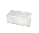59-7/8 in. x 31-3/4 in. Whirlpool Alcove Bathtub with Right Drain in White