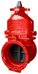 Mueller Company Flanged Ductile Iron Open Left Resilient Wedge Gate Valve with Operating Nut 