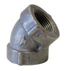 1 in. Threaded 125# Domestic Cast Iron 45 Degree Elbow