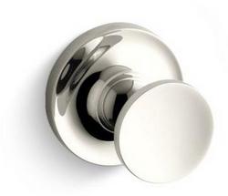 1 Robe Hook in Vibrant Polished Nickel