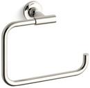 KOHLER Vibrant&reg; Polished Nickel Rectangular Open Towel Ring 
