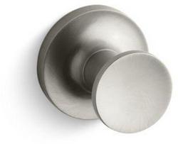 1 Robe Hook in Vibrant Brushed Nickel