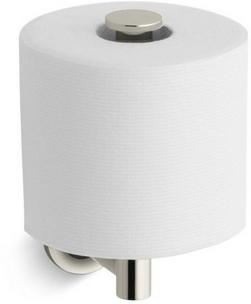 Wall Mount Toilet Tissue Holder in Vibrant Polished Nickel
