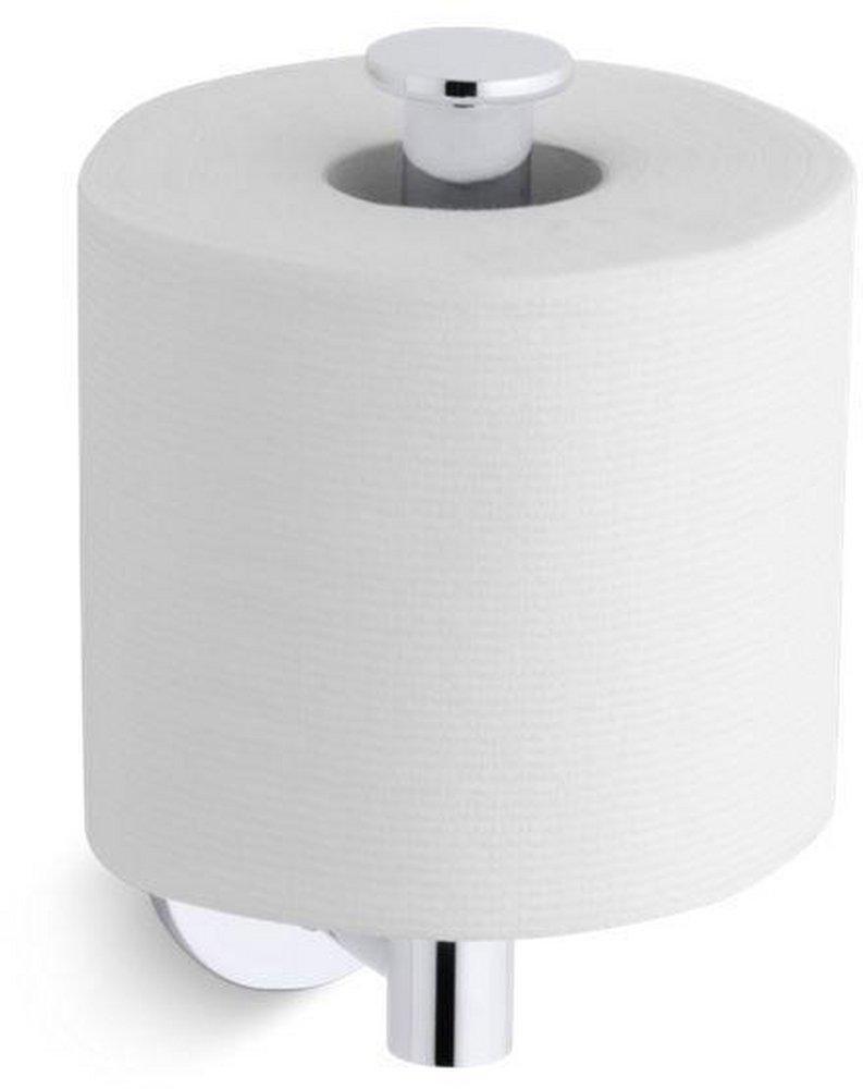 KOHLER Polished Chrome Wall Mount Toilet Tissue Holder 