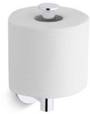 KOHLER Polished Chrome Wall Mount Toilet Tissue Holder 