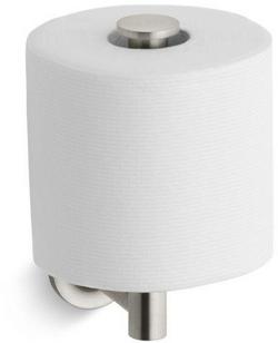 Wall Mount Toilet Tissue Holder in Vibrant Brushed Nickel