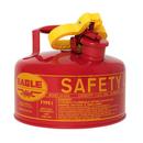 Eagle Red Hot Dipped Galvanized and Powder Coated Safety Can in Red 