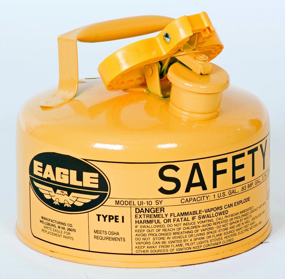 Eagle Red Gas Safety Can in Red 